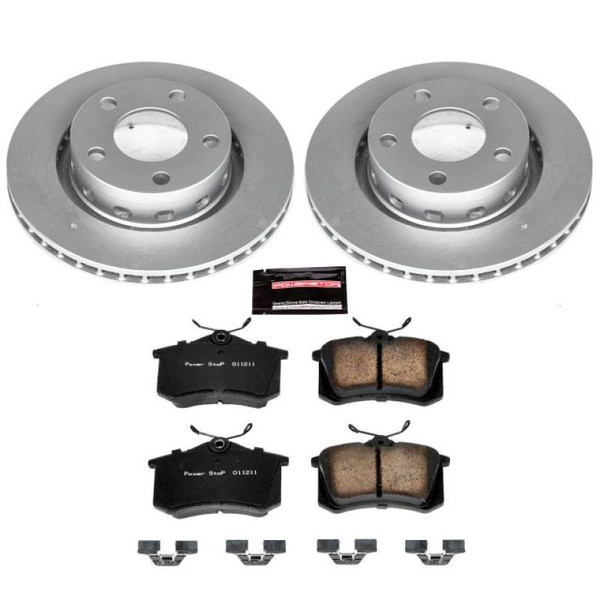 Power Stop 00-04 Audi A6 Quattro Rear Z23 Evolution Sport Coated Brake Kit - CRK4847