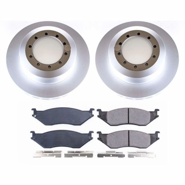 Power Stop 99-04 Ford F53 Front or Rear Z17 Evolution Geomet Coated Brake Kit - CRK5184