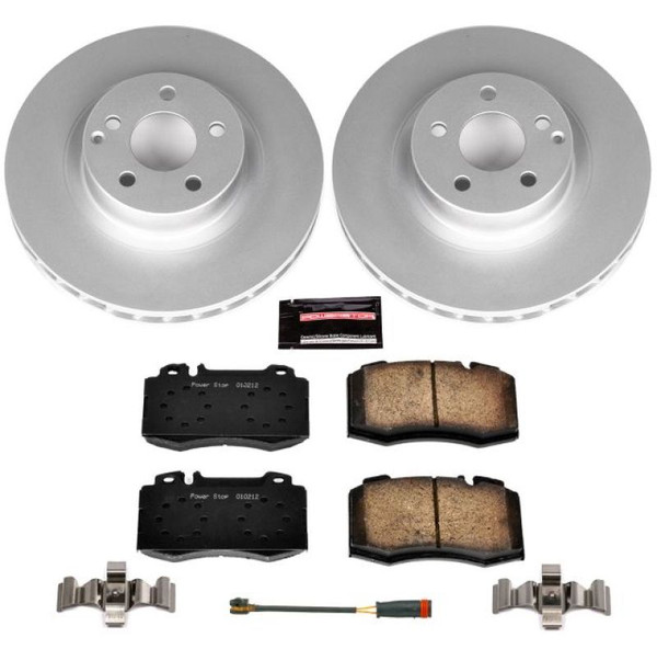 Power Stop 08-11 Mercedes-Benz CLS550 Front Z23 Evolution Sport Coated Brake Kit - CRK6601