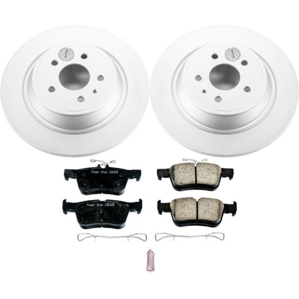 Power Stop 13-19 Ford Fusion Rear Z17 Evolution Geomet Coated Brake Kit - CRK6817