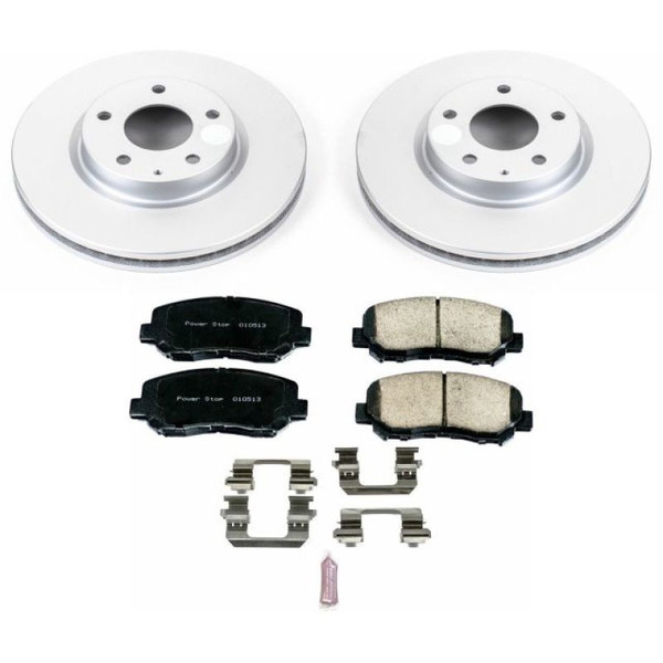 Power Stop 13-15 Mazda CX-5 Front Z17 Evolution Geomet Coated Brake Kit - CRK6967