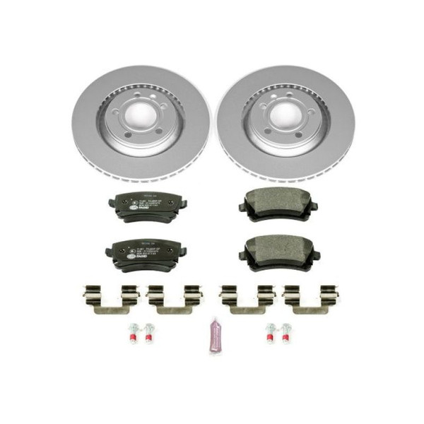 Power Stop 03-10 Audi A8 Quattro Rear Euro-Stop Brake Kit - ESK4562