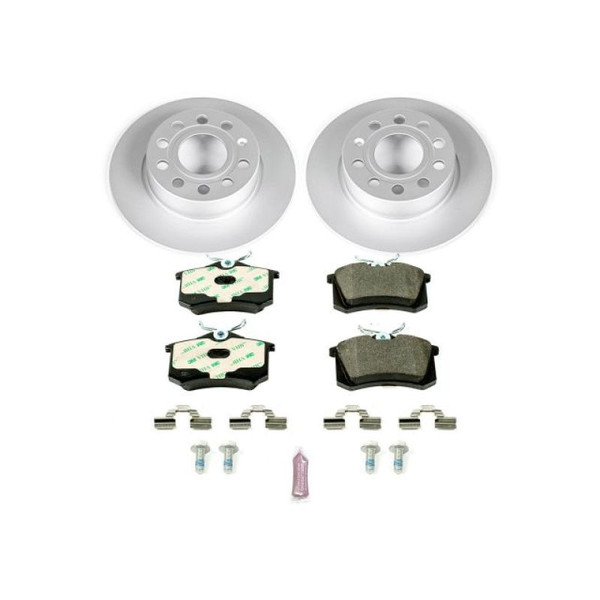 Power Stop 10-13 Audi A3 Rear Euro-Stop Brake Kit - ESK5671