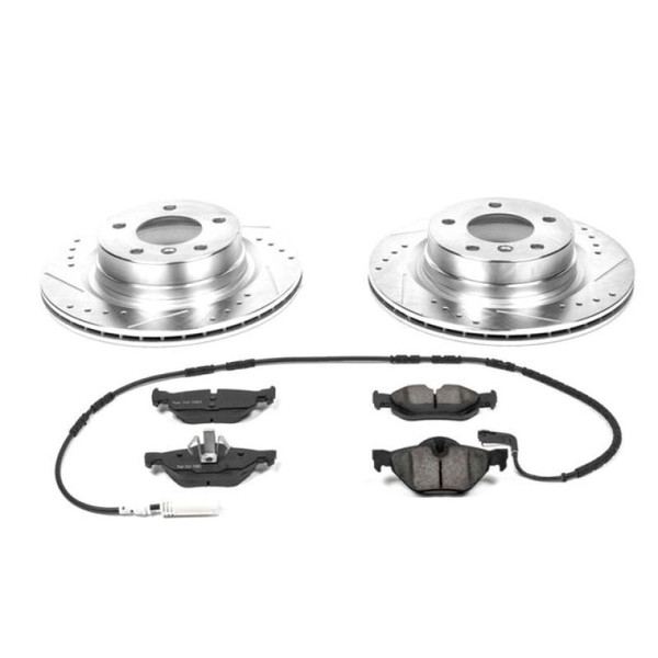Power Stop 2006 BMW 325i Rear Z23 Evolution Sport Brake Kit - K044