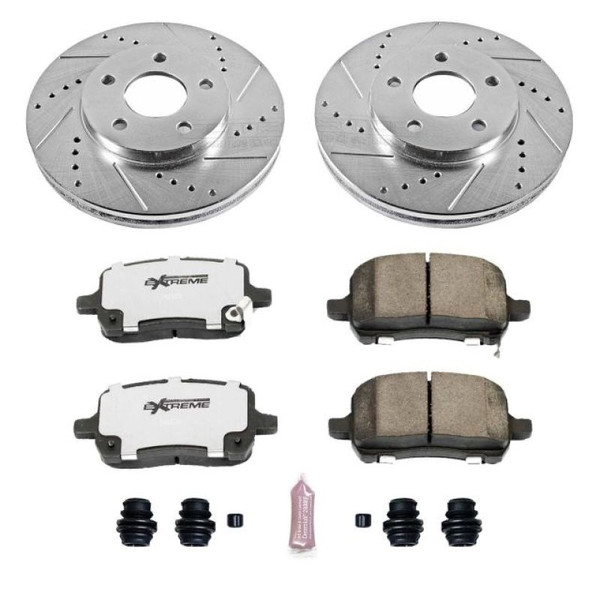 Power Stop 08-11 Chevrolet HHR Front Z26 Street Warrior Brake Kit - K1448-26