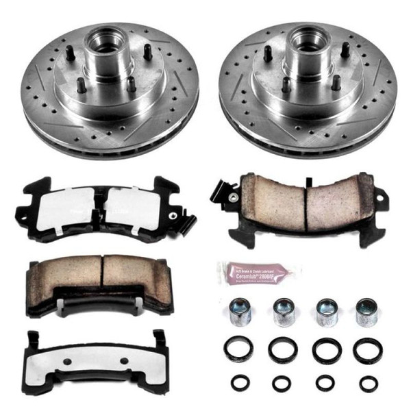 Power Stop 79-81 Buick Century Front Z36 Truck & Tow Brake Kit - K1485-36
