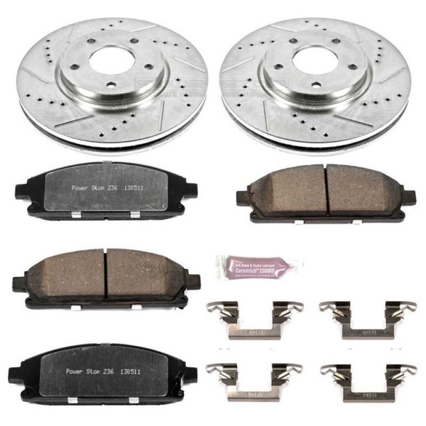 Power Stop 04-09 Nissan Quest Front Z36 Truck & Tow Brake Kit - K150-36
