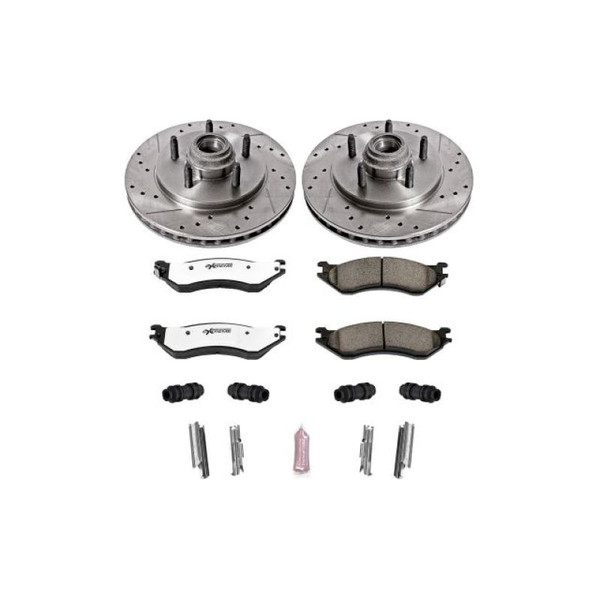 Power Stop 00-02 Ford Expedition Front Z36 Truck & Tow Brake Kit - K1916-36