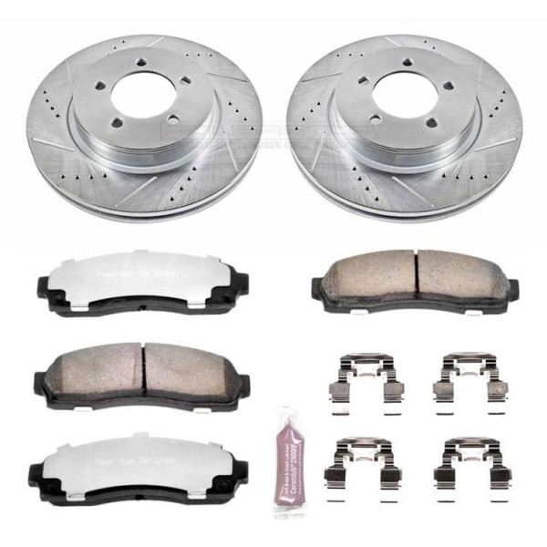 Power Stop 02-05 Ford Explorer Front Z36 Truck & Tow Brake Kit - K1931-36