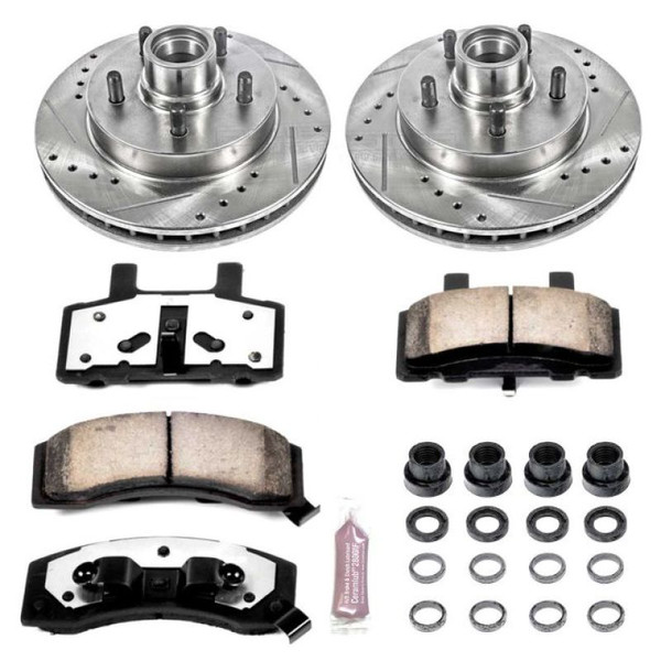 Power Stop 98-00 Chevrolet Tahoe Front Z36 Truck & Tow Brake Kit - K1991-36