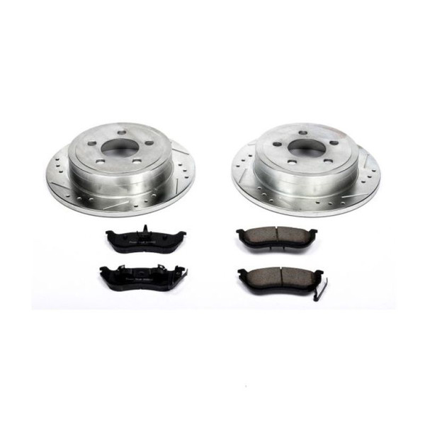 Power Stop 03-07 Jeep Liberty Rear Z23 Evolution Sport Brake Kit - K2197