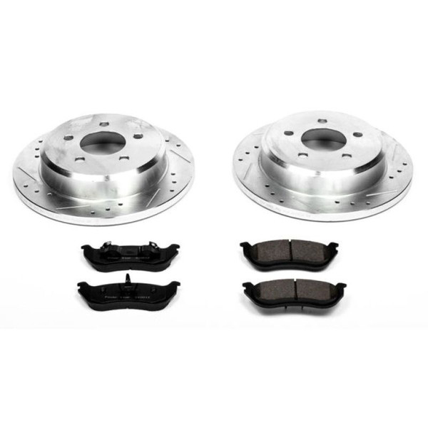 Power Stop 96-02 Ford Crown Victoria Rear Z23 Evolution Sport Brake Kit - K2984