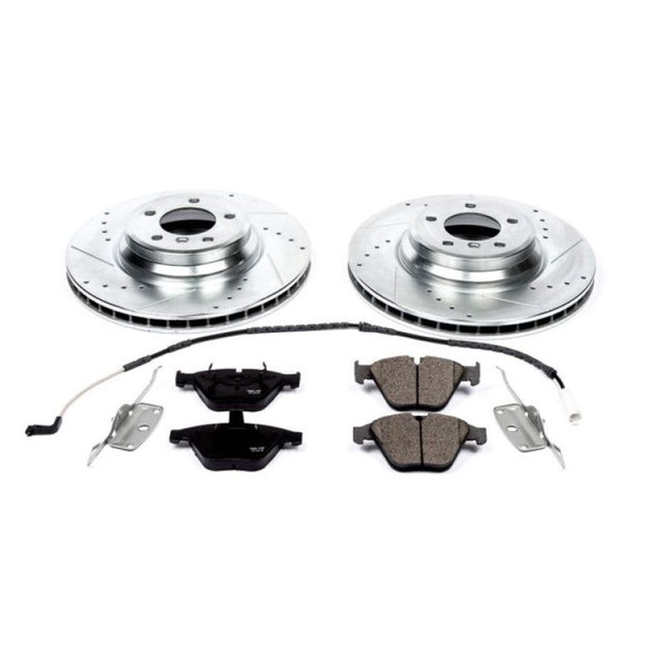 Power Stop 2009 BMW 335i xDrive Front Z23 Evolution Sport Brake Kit - K3015