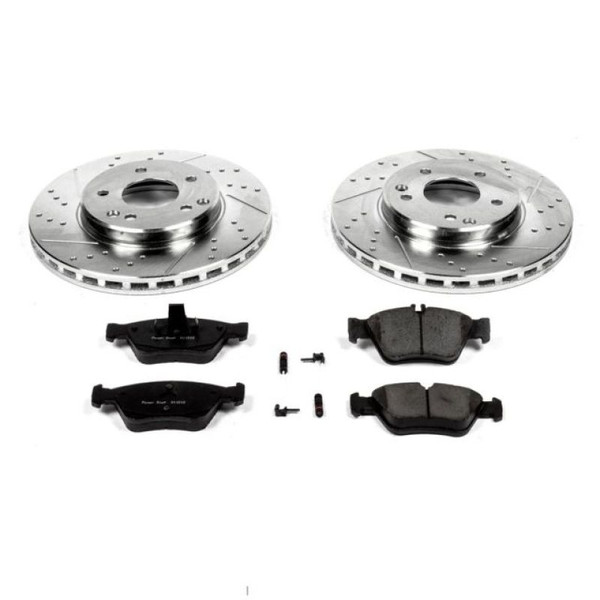 Power Stop 99-00 Mercedes-Benz C230 Front Z23 Evolution Sport Brake Kit - K3047