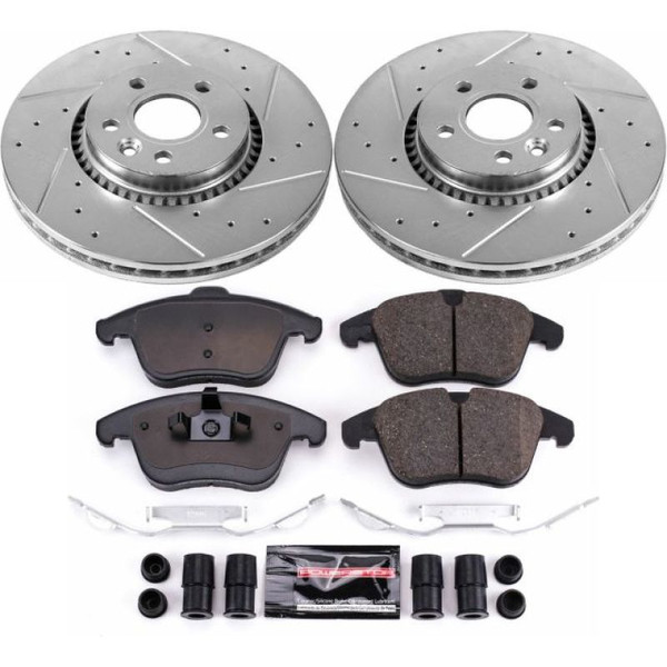 Power Stop 08-15 Land Rover LR2 Front Z23 Evolution Sport Brake Kit - K4701