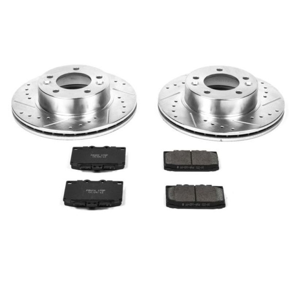 Power Stop 86-91 Mazda RX-7 Front Z23 Evolution Sport Brake Kit - K470