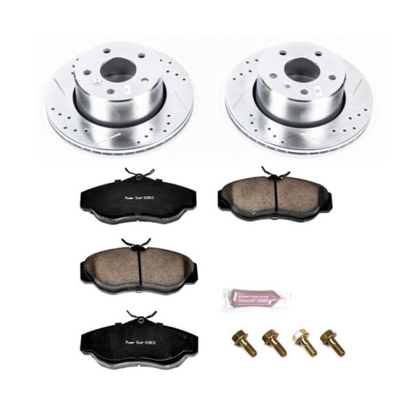 Power Stop 99-04 Land Rover Discovery Front Z23 Evolution Sport Brake Kit - K5106