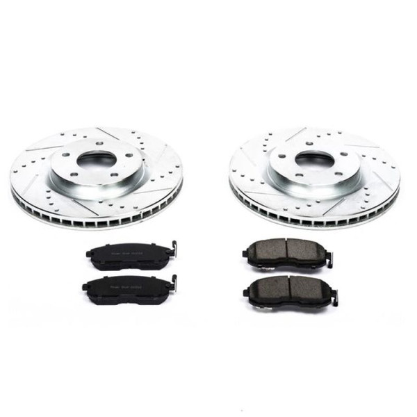 Power Stop 07-12 Nissan Sentra Front Z23 Evolution Sport Brake Kit - K5217
