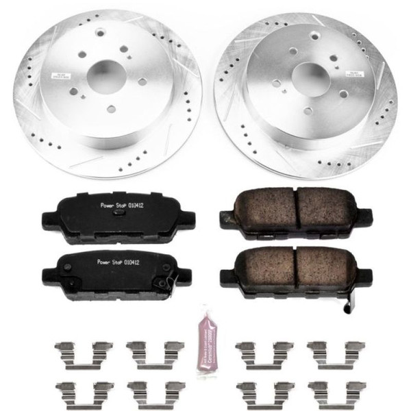 Power Stop 09-13 Suzuki Grand Vitara Rear Z23 Evolution Sport Brake Kit - K6100