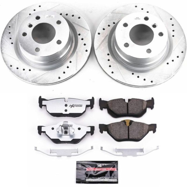 Power Stop 10-13 BMW 128i Rear Z26 Street Warrior Brake Kit - K6348-26