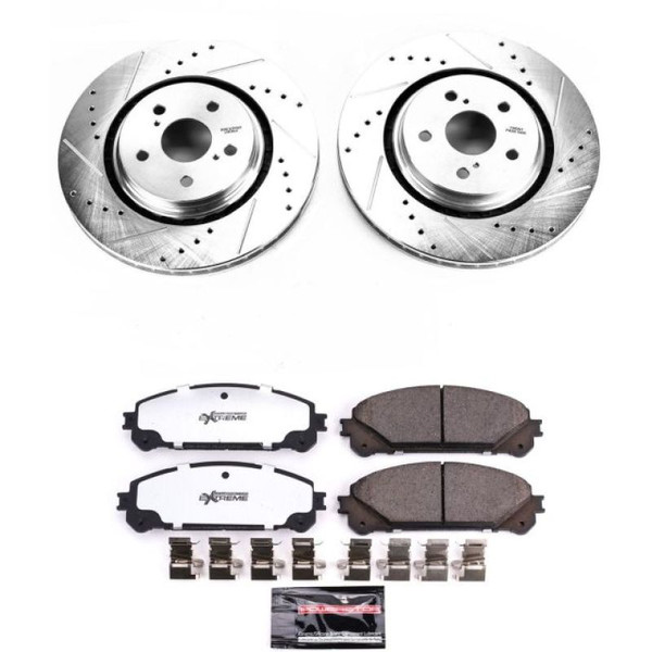 Power Stop 16-18 Lexus RX350 Front Z36 Truck & Tow Brake Kit - K7688-36