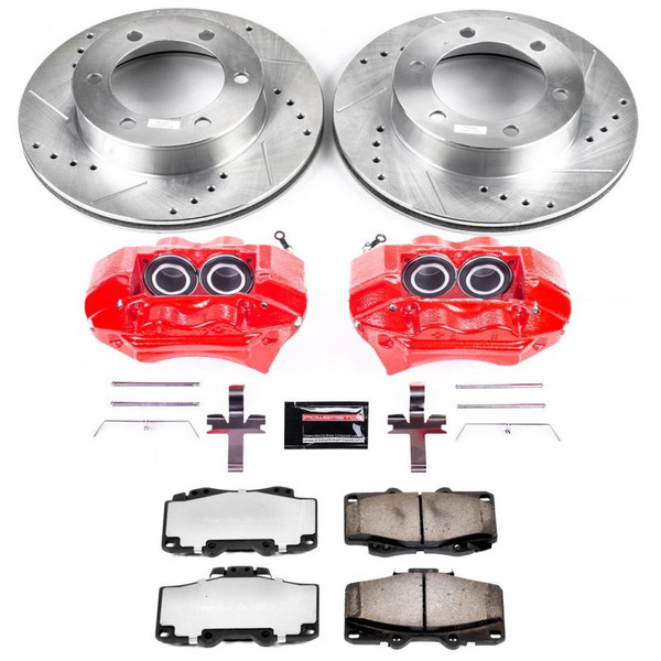 Power Stop 95-02 Toyota 4Runner Front Z36 Truck & Tow Brake Kit w/Calipers - KC1233-36