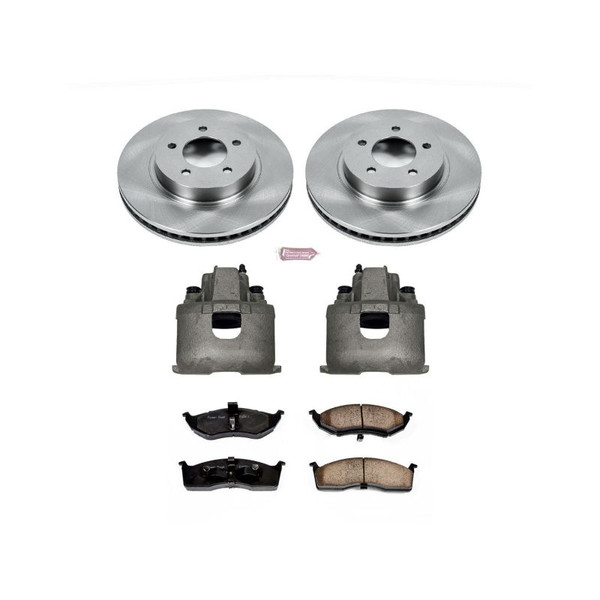 Power Stop 99-04 Chrysler 300M Front Autospecialty Brake Kit w/Calipers - KCOE1692