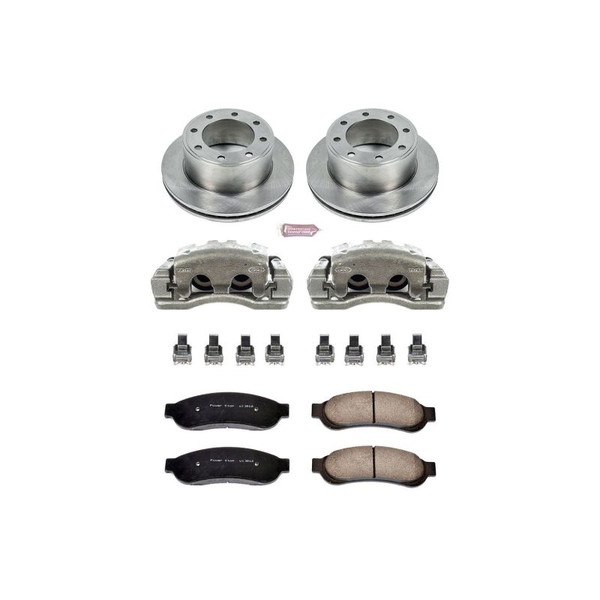 Power Stop 05-07 Ford F-250 Super Duty Rear Autospecialty Brake Kit w/Calipers - KCOE1799