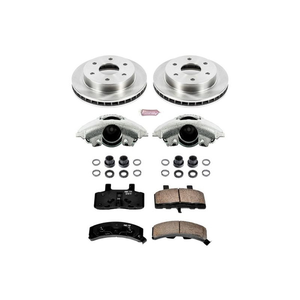 Power Stop 99-00 Cadillac Escalade Front Autospecialty Brake Kit w/Calipers - KCOE1970