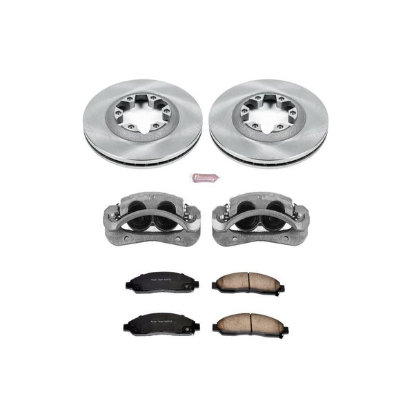 Power Stop 04-08 Chevrolet Colorado Front Autospecialty Brake Kit w/Calipers - KCOE2066