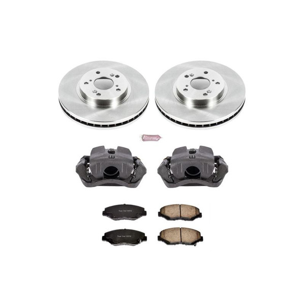 Power Stop 03-08 Honda Pilot Front Autospecialty Brake Kit w/Calipers - KCOE2302