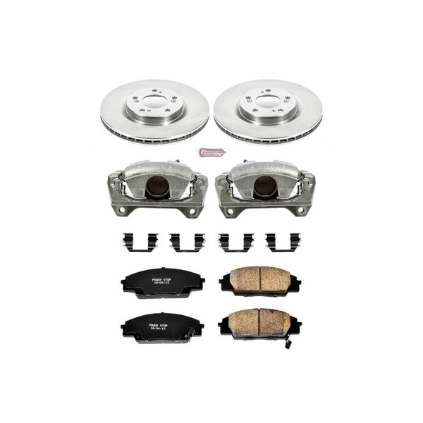 Power Stop 00-09 Honda S2000 Front Autospecialty Brake Kit w/Calipers - KCOE2276