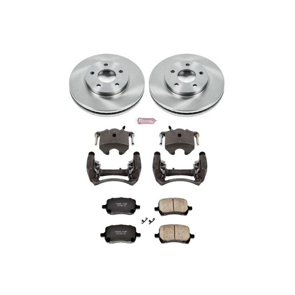 Power Stop 06-07 Chevrolet HHR Front Autospecialty Brake Kit w/Calipers - KCOE3116