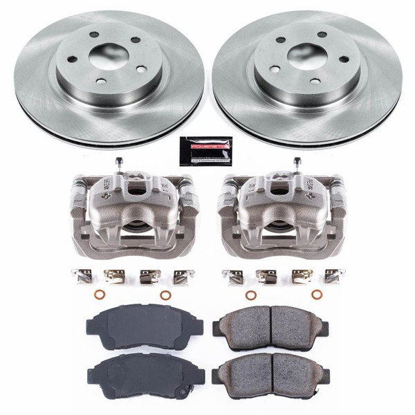 Power Stop 96-00 Toyota RAV4 Front Autospecialty Brake Kit w/Calipers - KCOE3163