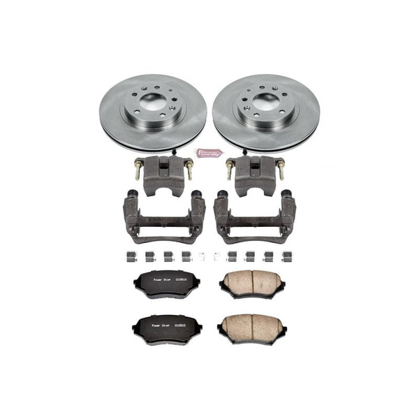 Power Stop 06-15 Mazda MX-5 Miata Front Autospecialty Brake Kit w/Calipers - KCOE4659