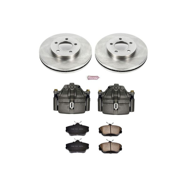Power Stop 1995 Ford Taurus Front Autospecialty Brake Kit w/Calipers - KCOE5406