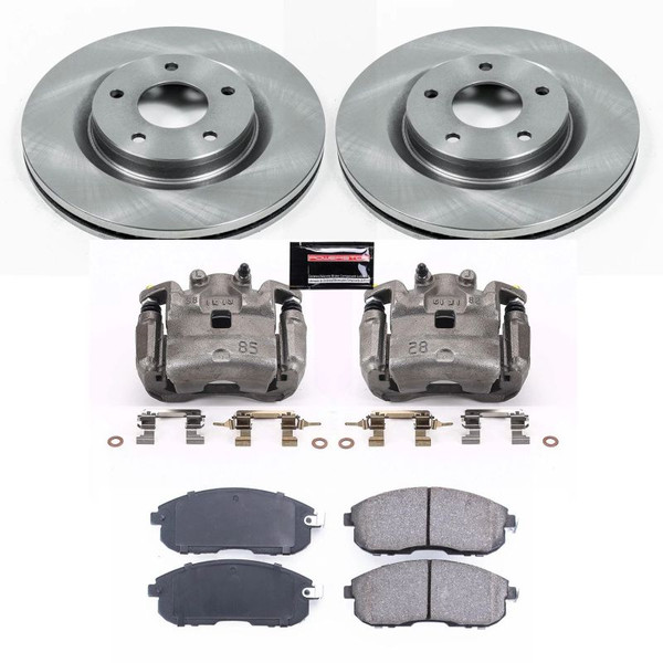 Power Stop 11-17 Nissan Juke Front Autospecialty Brake Kit w/Calipers - KCOE6094