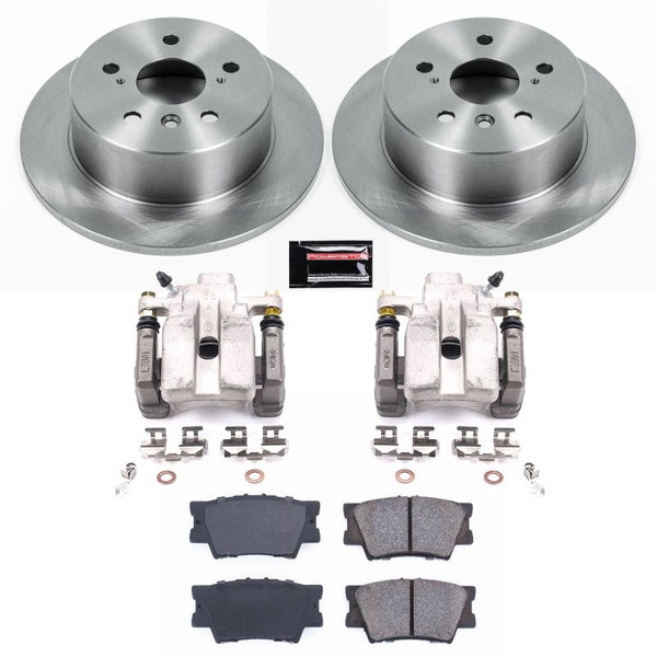 Power Stop 13-18 Lexus ES300h Rear Autospecialty Brake Kit w/Calipers - KCOE6520