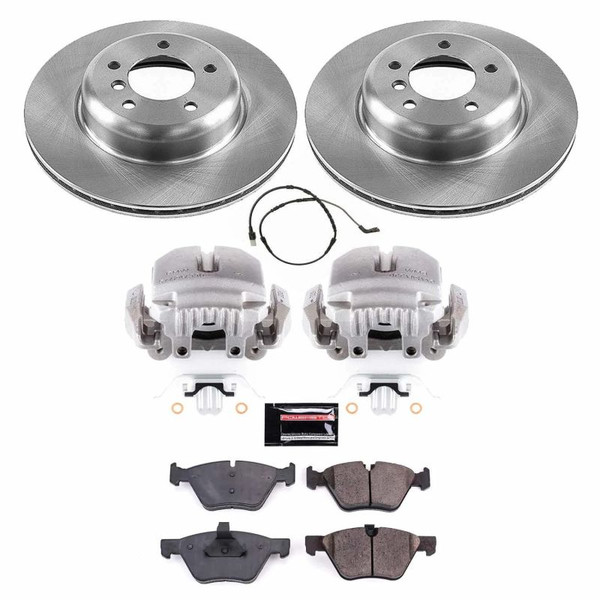 Power Stop 09-10 BMW Z4 Front Autospecialty Brake Kit w/Calipers - KCOE6578