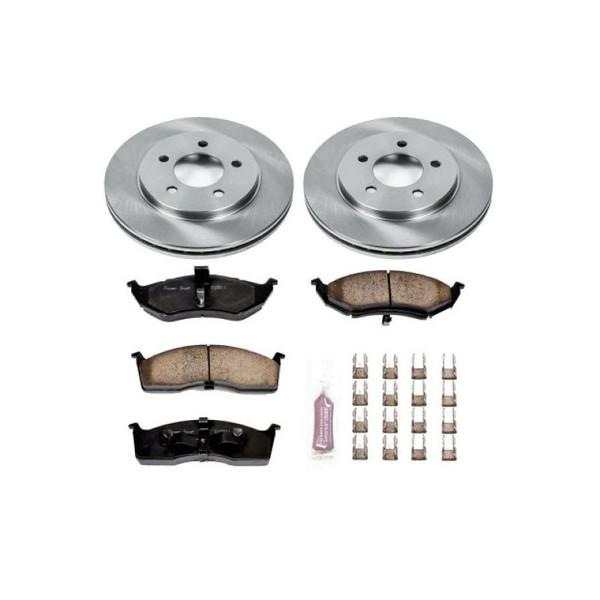 Power Stop 2000 Chrysler Grand Voyager Front Autospecialty Brake Kit - KOE2140