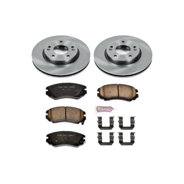 Power Stop 07-10 Hyundai Elantra Front Autospecialty Brake Kit - KOE5291