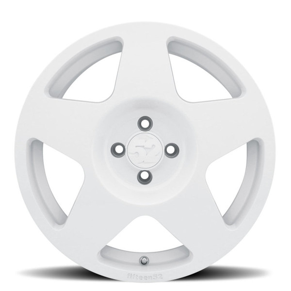 fifteen52 Tarmac 17x7.5 4x108 42mm ET 63.4mm Center Bore Rally White Wheel - TARRW-77548+42