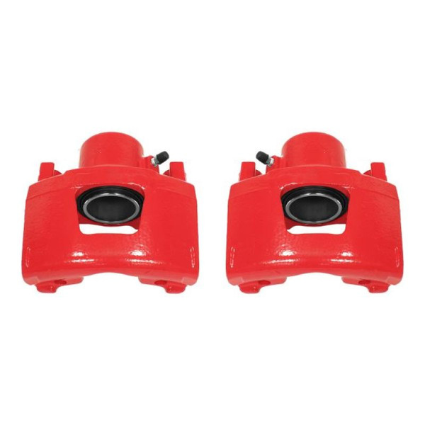 Power Stop 92-93 Buick LeSabre Front Red Calipers w/o Brackets - Pair - S4354