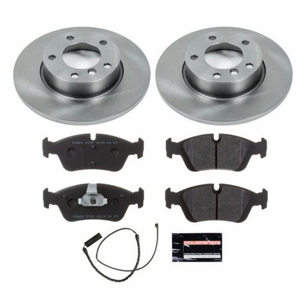 Power Stop 95-99 BMW 318ti Front Track Day SPEC Brake Kit - TDSK590