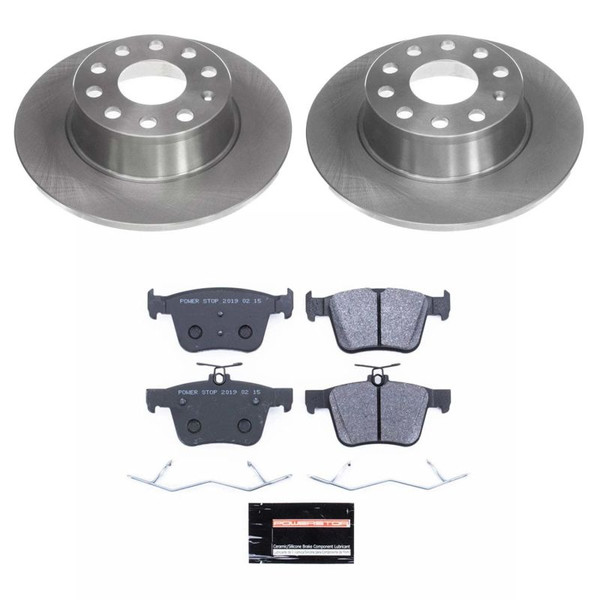 Power Stop 2019 Volkswagen Jetta Rear Track Day SPEC Brake Kit - TDSK8337