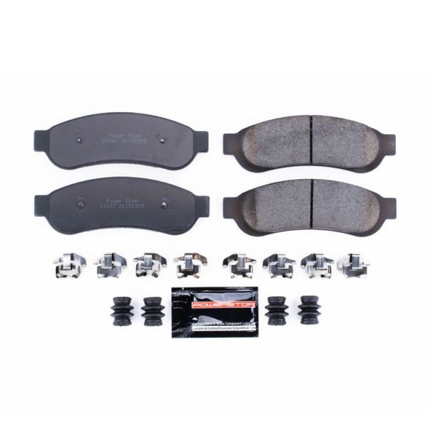 Power Stop 07-10 Ford F-250 Super Duty Rear Z23 Evolution Sport Brake Pads w/Hardware - Z23-1067