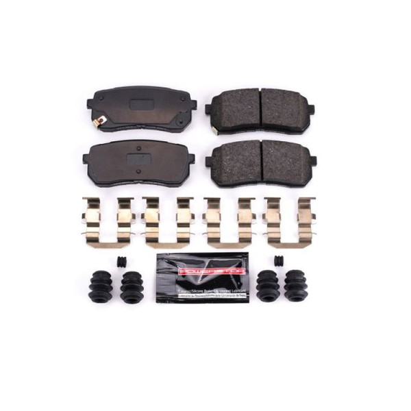 Power Stop 07-12 Hyundai Veracruz Rear Z23 Evolution Sport Brake Pads w/Hardware - Z23-1302