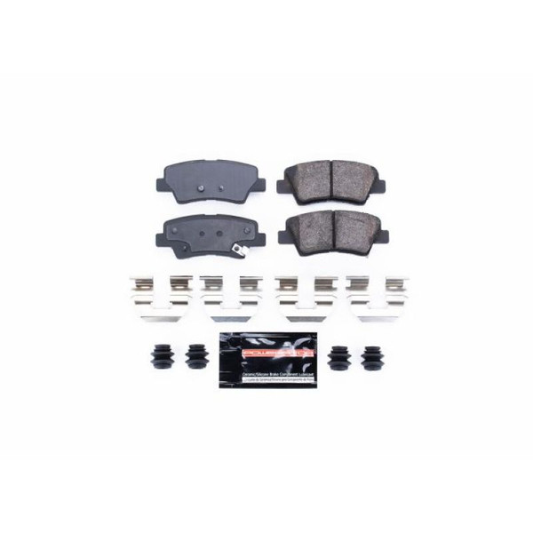 Power Stop 12-17 Hyundai Azera Rear Z23 Evolution Sport Brake Pads w/Hardware - Z23-1445