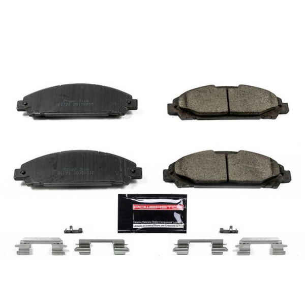 Power Stop 15-19 Ford Mustang Front Z23 Evolution Sport Brake Pads w/Hardware - Z23-1791