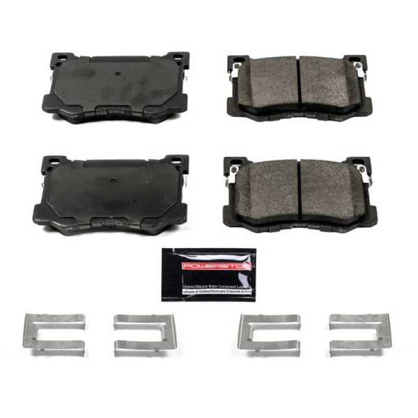 Power Stop 17-19 Genesis G80 Front Z23 Evolution Sport Brake Pads w/Hardware - Z23-1799